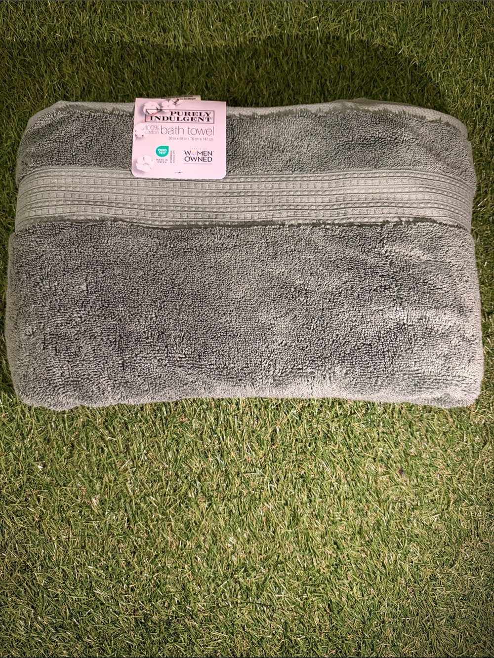 New 100% cotton Green Bath Towel - Soft Absorbent Towel